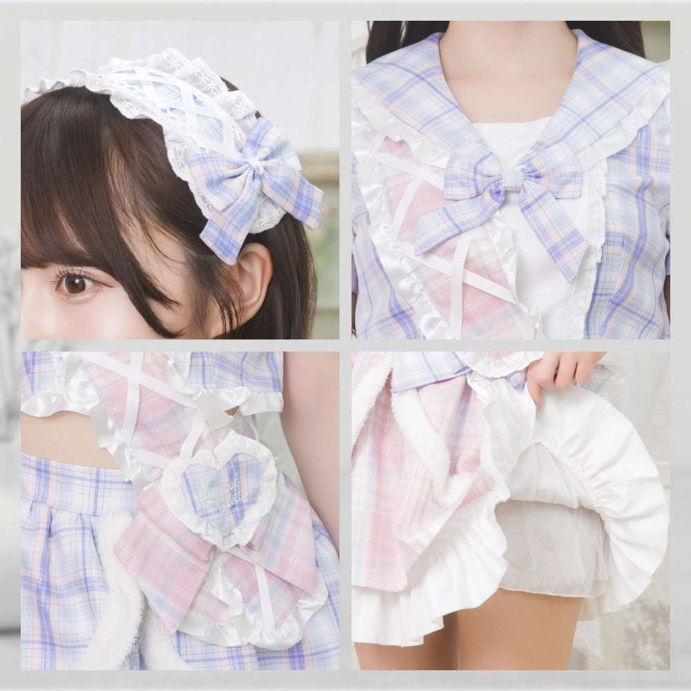 JamsCollection キューピッドセーラーブルー 【クリアストーン】 コスプレ 天使 リリパレ キューピッドセーラー レディースピンク