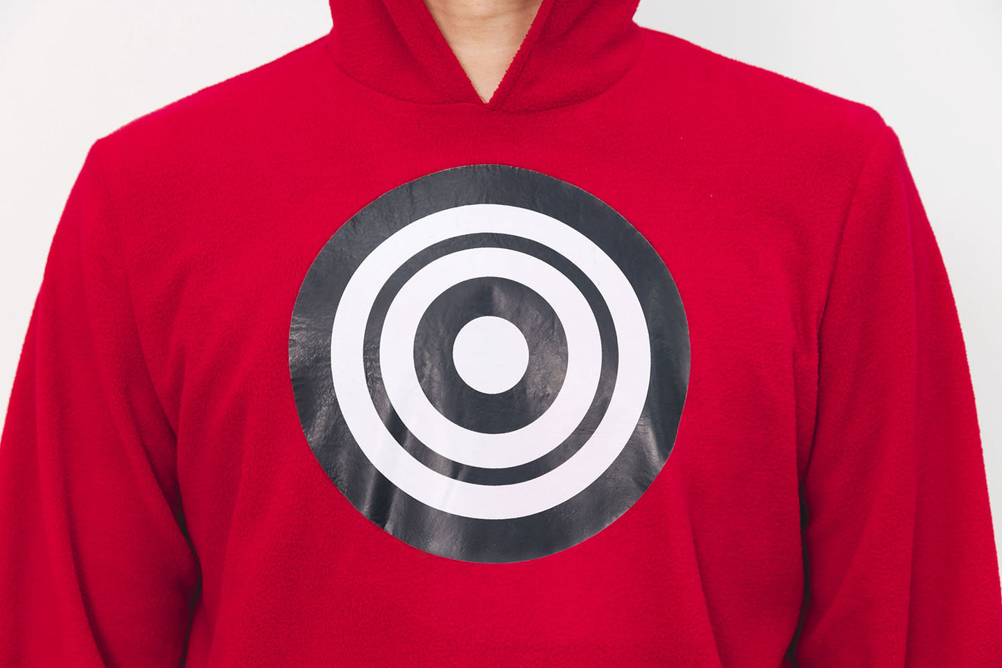 [New] コスプレ小物 節分 的当て鬼パーカー ユニセックス フリーサイズ レッド【クリアストーン】