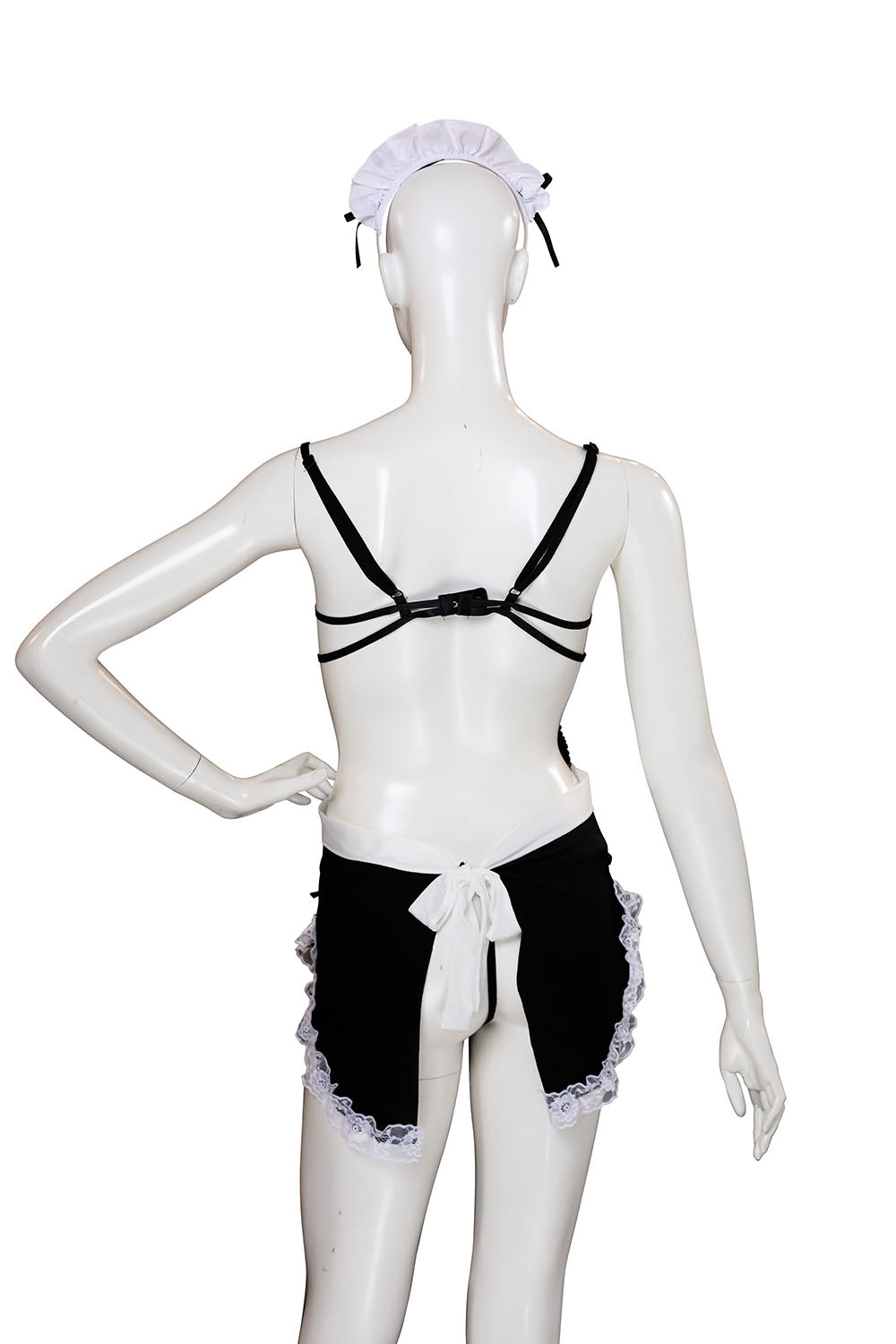 New]コスプレ SecretRose レースアップメイド レディース フリーサイズ
