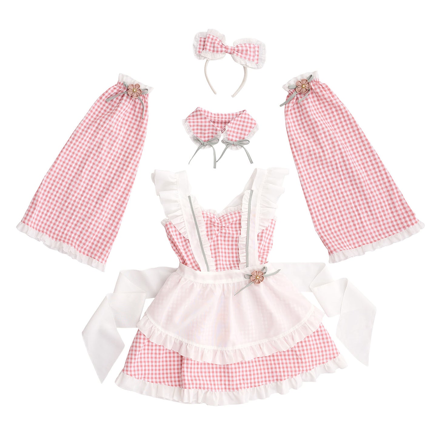 [New] 《JamsCollection着用》コスプレ バレンタイン リリパレ ひなまつりイド レディース フリーサイズ ピンク【クリアストーン】♡