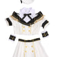 [New] 《JamsCollection着用》コスプレ アイドル 制服 メゾンカレッジ マリン レディース フリーサイズ ホワイト 【クリアストーン】♡