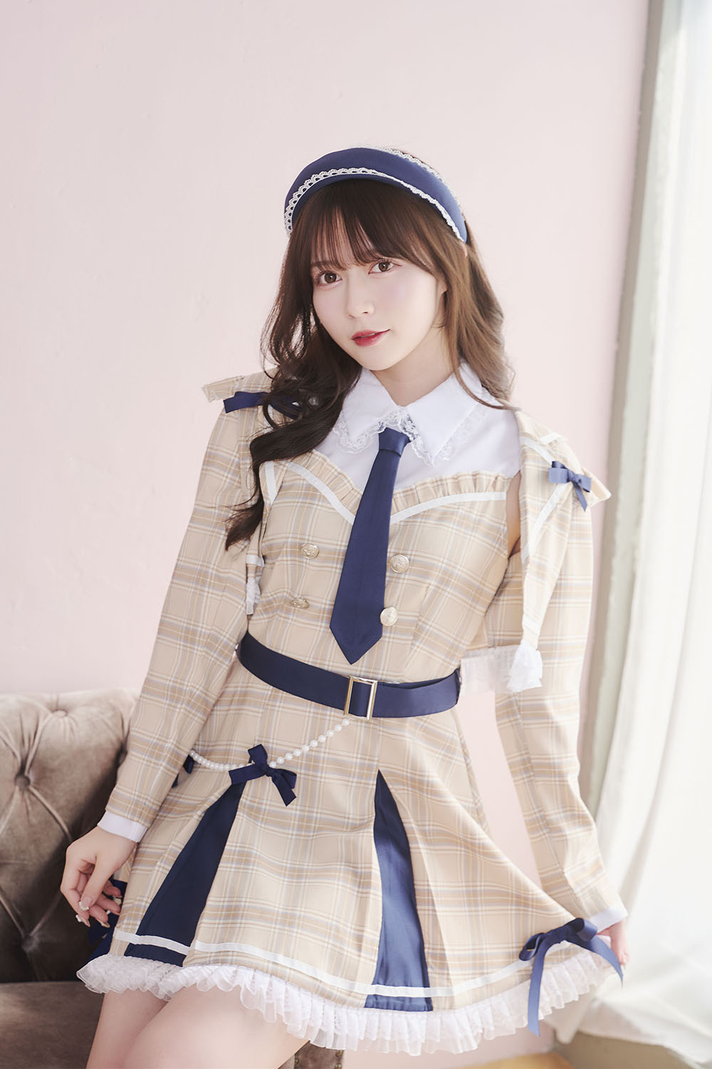 JamsCollection着用》コスプレ アイドル 制服 メゾンカレッジ ラテ