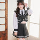 [New] 《JamsCollection着用》コスプレ アイドル 制服 メゾンカレッジ ルナ レディース フリーサイズ ブラック 【クリアストーン】♡