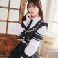 [New] 《JamsCollection着用》コスプレ アイドル 制服 メゾンカレッジ ルナ レディース フリーサイズ ブラック 【クリアストーン】♡