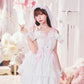 コスプレ 花嫁 ジューンブライド エンジェルブライド レディース フリーサイズ ホワイトクリアストーン】♡