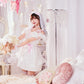 コスプレ 花嫁 ジューンブライド エンジェルブライド レディース フリーサイズ ホワイトクリアストーン】♡