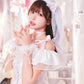 コスプレ 花嫁 ジューンブライド エンジェルブライド レディース フリーサイズ ホワイトクリアストーン】♡