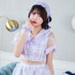 [New] 《JamsCollection着用》コスプレ リリパレ アジサイメイド レディース フリーサイズ パープル【クリアストーン】♡