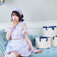 [New] 《JamsCollection着用》コスプレ リリパレ アジサイメイド レディース フリーサイズ パープル【クリアストーン】♡