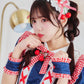 [New] 《JamsCollection着用》コスプレ リリパレ チェリーメイド レディース フリーサイズ ネイビー【クリアストーン】♡