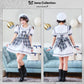 [New] 《JamsCollection着用》コスプレ リリパレ マリンメイド レディース フリーサイズ ホワイト 【クリアストーン】♡