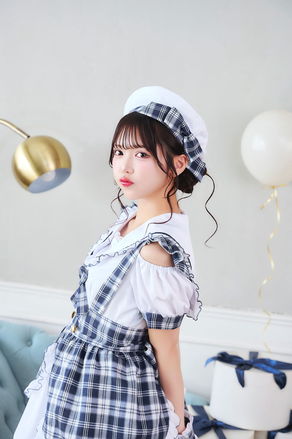 [New] 《JamsCollection着用》コスプレ リリパレ マリンメイド レディース フリーサイズ ホワイト 【クリアストーン】♡