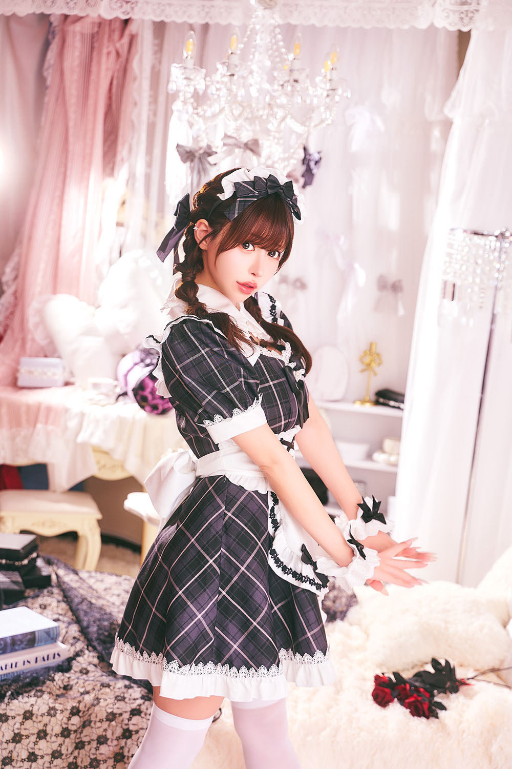 コスプレメイド New] コスプレ メイド ルミパピエ ロゼッタメイド レディース