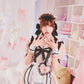 [New] コスプレ メイド ルミパピエ リュバンダイナー レディース フリーサイズ ピンク 【クリアストーン】♡
