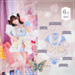 [New] コスプレ メイド ルミパピエ スコティッシュメイド レディース フリーサイズ ブルー 【クリアストーン】♡