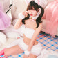 コスプレ ねこ アニマル もこもこセクシーねこガール レディース フリーサイズ ホワイト / ブラック【クリアストーン】♡