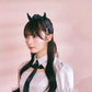 [New] 《JamsCollection着用》 コスプレ ハロウィン 悪魔 プレッピーシック デビル レディース フリーサイズ ブラック【クリアストーン】♡