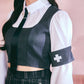 [New] 《JamsCollection着用》 コスプレ ハロウィン 看護師 プレッピーシック ナース レディース フリーサイズ グレー【クリアストーン】♡