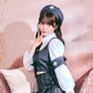 [New] 《JamsCollection着用》 コスプレ ハロウィン 看護師 プレッピーシック ナース レディース フリーサイズ グレー【クリアストーン】♡