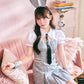 [New] 《JamsCollection着用》 コスプレ ハロウィン アニマル プレッピーシック バニー レディース フリーサイズ グレー【クリアストーン】♡