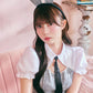 [New] 《JamsCollection着用》 コスプレ ハロウィン アニマル プレッピーシック バニー レディース フリーサイズ グレー【クリアストーン】♡