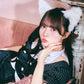 [New] 《JamsCollection着用》 コスプレ ハロウィン アニマル プレッピーシック キティ レディース フリーサイズ ブラック【クリアストーン】♡