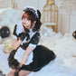 [New] コスプレ ハロウィン モノティーク ドットチュールメイド レディース フリーサイズ ブラック【クリアストーン】♡