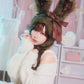 [New] コスプレ小物 ハロウィン アニマル かぶりもの もふもふうさたん/もふもふにゃんにゃん レディース フリーサイズ グレー/ブラウン/ピンク【クリアストーン】