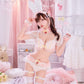 [New] コスプレ メロリック ピーチヨーグルト レディース フリーサイズ ブルー【クリアストーン】♡