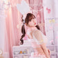 [New] コスプレ メロリック ピーチヨーグルト レディース フリーサイズ ブルー【クリアストーン】♡