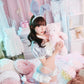 【予約/6月23日発送予定】[New] コスプレ ベビードール poppy doll ネグリジェラパン レディース フリーサイズ グレー【クリアストーン】♡