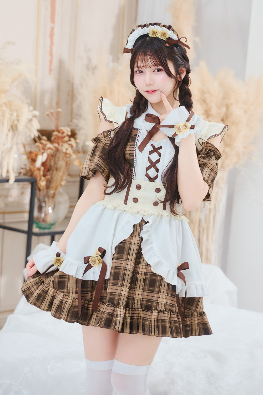 cherie chien様　オーダーメイド　シェルター　No.46 New] 《JamsCollection着用》コスプレ リリパレ ひまわりメイド