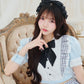 [New] 《JamsCollection着用》コスプレ リリパレ アリスリボンメイド レディース フリーサイズ ブルー【クリアストーン】♡