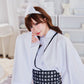 [New] コスプレ 幽霊 呪詛着物 ユニセックス ホワイト【クリアストーン】