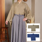 [New] コスプレ 和装 セレクト着物 上衣 ユニセックス フリーサイズ 薄茶/紺/炭黒 【クリアストーン】