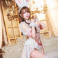 [New] コスプレ クリスマス ルミパピエ シャルムリボンバニー レディース フリーサイズ ピンク 【クリアストーン】♡