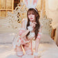 [New] コスプレ クリスマス ルミパピエ シャルムリボンバニー レディース フリーサイズ ピンク 【クリアストーン】♡