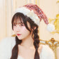 [New] コスプレ小物 クリスマス 帽子/カチューシャ ユニセックス フリーサイズ レッド/グリーン/ブラウン 【クリアストーン】