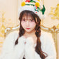[New] コスプレ小物 クリスマス 帽子/カチューシャ ユニセックス フリーサイズ レッド/グリーン/ブラウン 【クリアストーン】