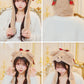 [NEW] コスプレ小物 クリスマス 帽子 くま パタパタハット クリスマスベア ユニセックス ブラウン  【クリアストーン】