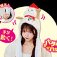 [NEW] コスプレ小物 クリスマス 帽子 雪だるま パタパタハット スノーマン ユニセックス ホワイト  【クリアストーン】