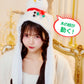 [NEW] コスプレ小物 クリスマス 帽子 雪だるま パタパタハット スノーマン ユニセックス ホワイト  【クリアストーン】