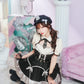 [New] コスプレ ルミパピエ アイドルポリス レディース フリーサイズ ブラック 【クリアストーン】♡
