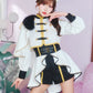 [New] コスプレ ルミパピエ ロイヤルポリス レディース フリーサイズ ホワイト 【クリアストーン】♡