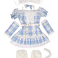 《JamsCollection着用》 コスプレ ねこ リリパレ ペリュシュキャット レディース フリーサイズ ピンク/ブルー  【クリアストーン】♡