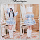 《JamsCollection着用》 コスプレ ねこ リリパレ ペリュシュキャット レディース フリーサイズ ピンク/ブルー  【クリアストーン】♡