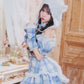《JamsCollection着用》 コスプレ ねこ リリパレ ペリュシュキャット レディース フリーサイズ ピンク/ブルー  【クリアストーン】♡
