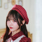 《JamsCollection着用》 コスプレ バレンタイン パティシエ メイド リリパレ パティシエールメイド レディース フリーサイズ ネイビー/レッド 【クリアストーン】♡