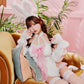 コスプレ うさぎ バニー ルミパピエ スパークリングバニー レディース フリーサイズ ホワイト/ピンク 【クリアストーン】♡