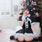 《JamsCollection着用》 コスプレ サンタ クリスマス リリパレ アイドルチェックサンタ レディース フリーサイズ レッド/ブラック 【クリアストーン】